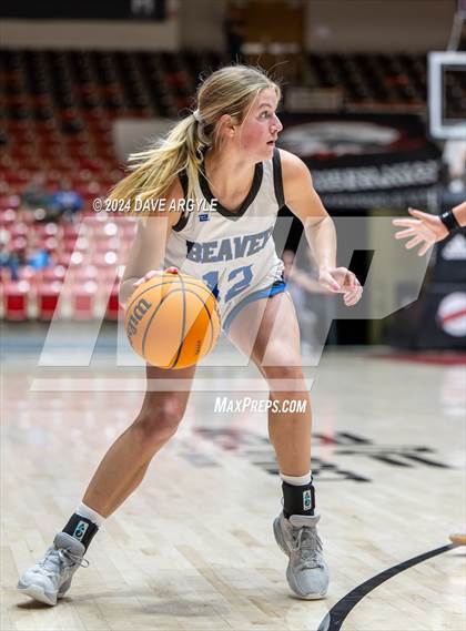 Thumbnail 2 in Beaver vs. South Sevier (UHSAA 2A Quarterfinal) photogallery.