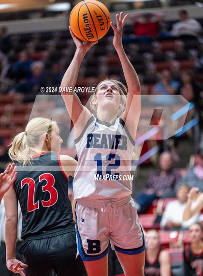 Thumbnail 3 in Beaver vs. South Sevier (UHSAA 2A Quarterfinal) photogallery.