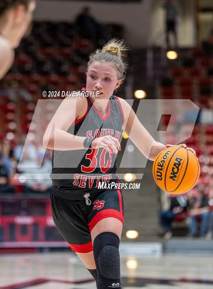 Thumbnail 1 in Beaver vs. South Sevier (UHSAA 2A Quarterfinal) photogallery.