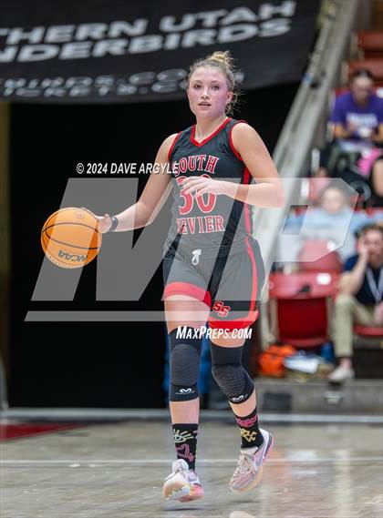 Thumbnail 2 in Beaver vs. South Sevier (UHSAA 2A Quarterfinal) photogallery.