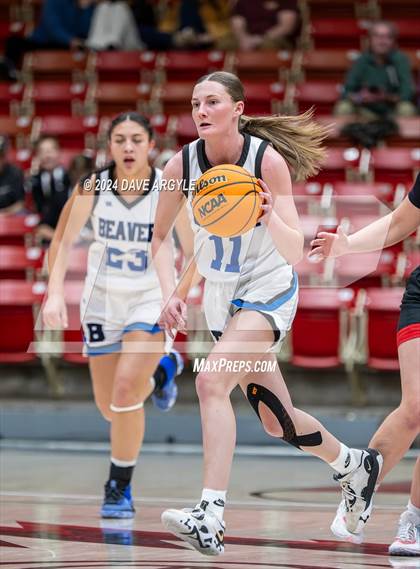 Thumbnail 3 in Beaver vs. South Sevier (UHSAA 2A Quarterfinal) photogallery.
