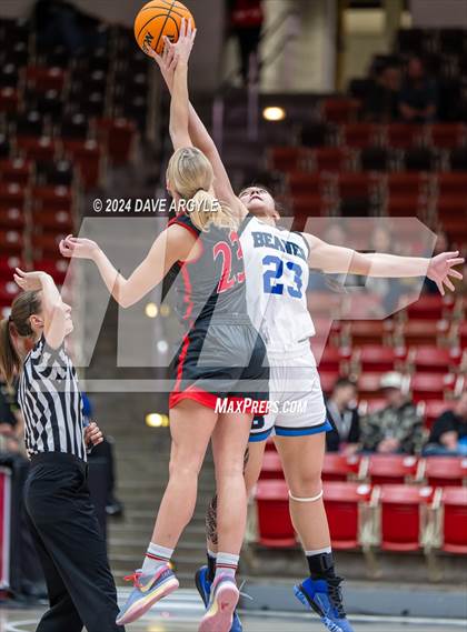 Thumbnail 1 in Beaver vs. South Sevier (UHSAA 2A Quarterfinal) photogallery.