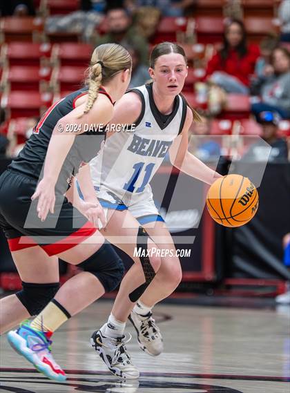 Thumbnail 3 in Beaver vs. South Sevier (UHSAA 2A Quarterfinal) photogallery.