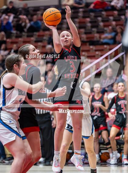 Thumbnail 2 in Beaver vs. South Sevier (UHSAA 2A Quarterfinal) photogallery.