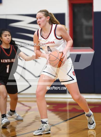 Thumbnail 3 in Scottsdale Christian Academy vs. Kentlake (Cactus Jam Tournament) photogallery.