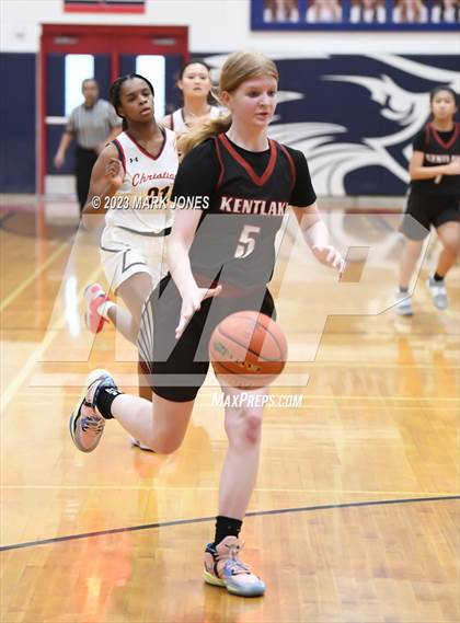 Thumbnail 3 in Scottsdale Christian Academy vs. Kentlake (Cactus Jam Tournament) photogallery.