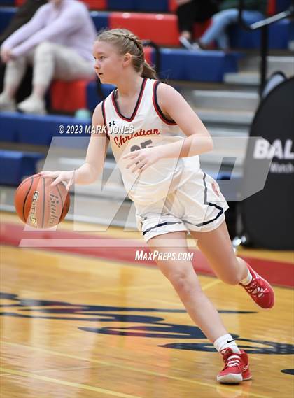 Thumbnail 3 in Scottsdale Christian Academy vs. Kentlake (Cactus Jam Tournament) photogallery.
