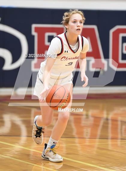 Thumbnail 2 in Scottsdale Christian Academy vs. Kentlake (Cactus Jam Tournament) photogallery.