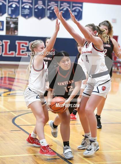 Thumbnail 3 in Scottsdale Christian Academy vs. Kentlake (Cactus Jam Tournament) photogallery.