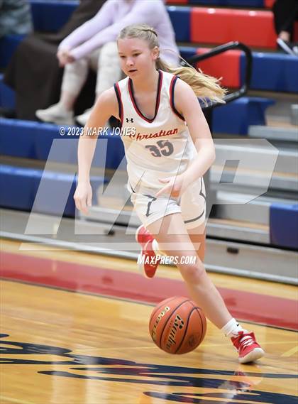 Thumbnail 3 in Scottsdale Christian Academy vs. Kentlake (Cactus Jam Tournament) photogallery.