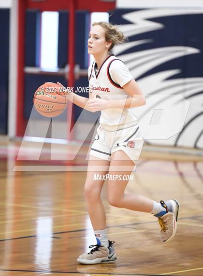 Thumbnail 3 in Scottsdale Christian Academy vs. Kentlake (Cactus Jam Tournament) photogallery.