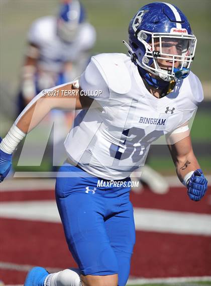 Thumbnail 2 in Bingham vs. Lone Peak (UHSAA 6A Quarterfinal) photogallery.