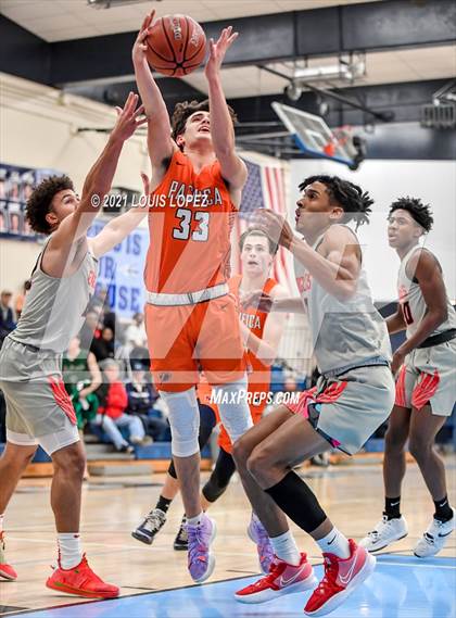 Thumbnail 3 in Pacifica Christian/Orange County vs. Etiwanda (CDM Beach Bash Tournament) photogallery.