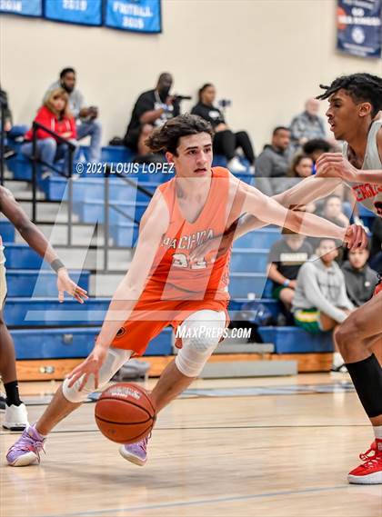 Thumbnail 3 in Pacifica Christian/Orange County vs. Etiwanda (CDM Beach Bash Tournament) photogallery.