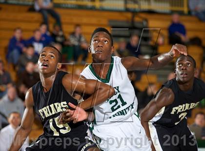 Thumbnail 1 in Holy Trinity vs. St. Anthony's (CHSAA Semifinal) photogallery.