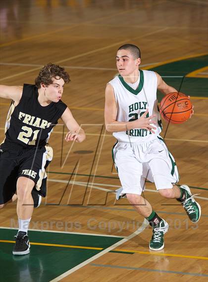 Thumbnail 1 in Holy Trinity vs. St. Anthony's (CHSAA Semifinal) photogallery.