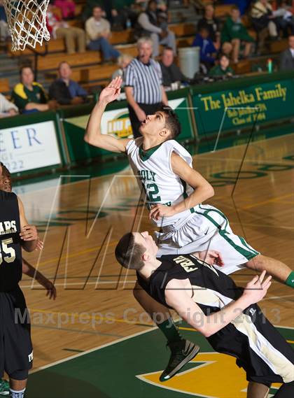 Thumbnail 3 in Holy Trinity vs. St. Anthony's (CHSAA Semifinal) photogallery.