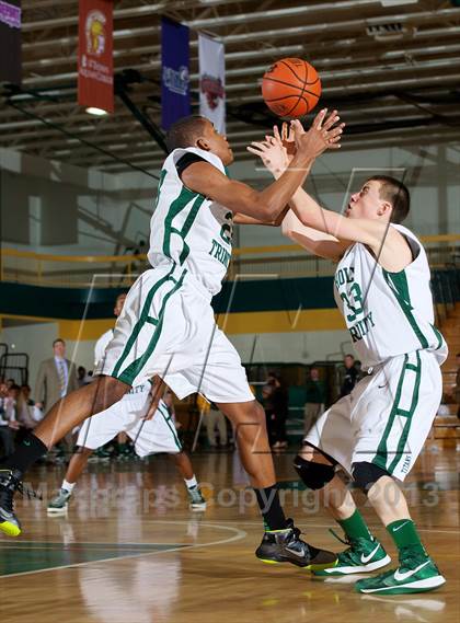 Thumbnail 1 in Holy Trinity vs. St. Anthony's (CHSAA Semifinal) photogallery.