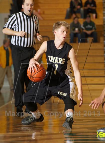 Thumbnail 3 in Holy Trinity vs. St. Anthony's (CHSAA Semifinal) photogallery.