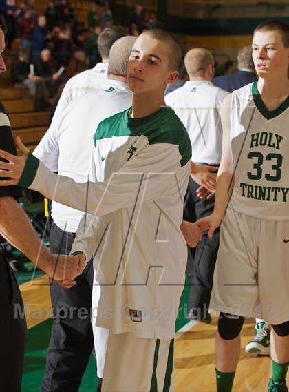 Thumbnail 3 in Holy Trinity vs. St. Anthony's (CHSAA Semifinal) photogallery.