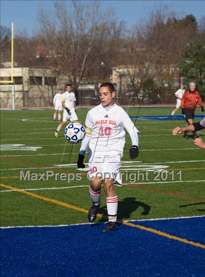 Thumbnail 2 in Maple Hill vs Holland (NYSPHSAA Class C Semifinal) photogallery.