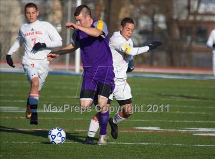Thumbnail 1 in Maple Hill vs Holland (NYSPHSAA Class C Semifinal) photogallery.