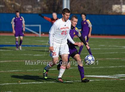 Thumbnail 2 in Maple Hill vs Holland (NYSPHSAA Class C Semifinal) photogallery.