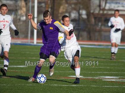 Thumbnail 2 in Maple Hill vs Holland (NYSPHSAA Class C Semifinal) photogallery.