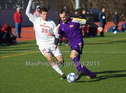 Thumbnail 3 in Maple Hill vs Holland (NYSPHSAA Class C Semifinal) photogallery.