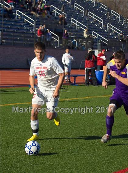 Thumbnail 3 in Maple Hill vs Holland (NYSPHSAA Class C Semifinal) photogallery.
