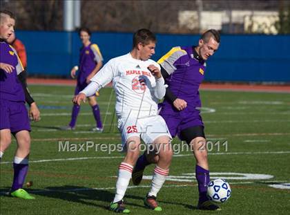 Thumbnail 1 in Maple Hill vs Holland (NYSPHSAA Class C Semifinal) photogallery.