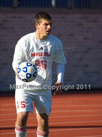 Thumbnail 2 in Maple Hill vs Holland (NYSPHSAA Class C Semifinal) photogallery.