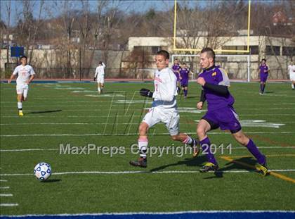 Thumbnail 3 in Maple Hill vs Holland (NYSPHSAA Class C Semifinal) photogallery.