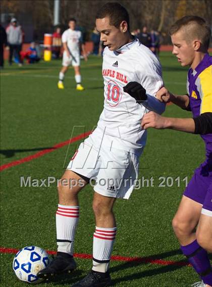 Thumbnail 1 in Maple Hill vs Holland (NYSPHSAA Class C Semifinal) photogallery.