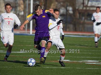 Thumbnail 3 in Maple Hill vs Holland (NYSPHSAA Class C Semifinal) photogallery.