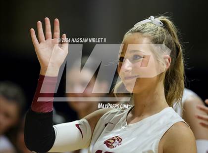 Thumbnail 2 in Mount Pisgah Christian vs. Hebron Christian (GHSA 1A Private State Finals) photogallery.