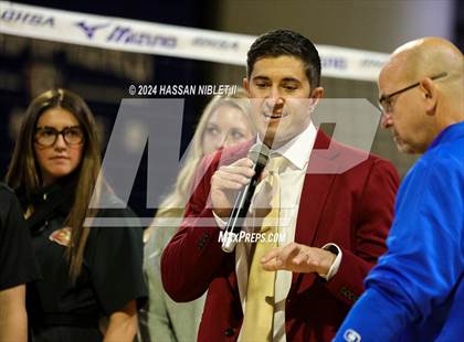 Thumbnail 3 in Mount Pisgah Christian vs. Hebron Christian (GHSA 1A Private State Finals) photogallery.