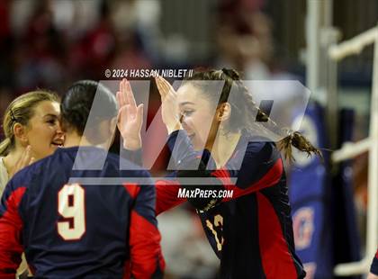 Thumbnail 3 in Mount Pisgah Christian vs. Hebron Christian (GHSA 1A Private State Finals) photogallery.