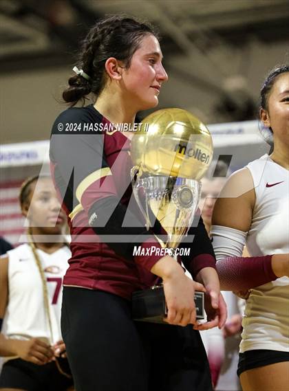 Thumbnail 2 in Mount Pisgah Christian vs. Hebron Christian (GHSA 1A Private State Finals) photogallery.