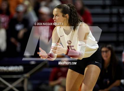 Thumbnail 1 in Mount Pisgah Christian vs. Hebron Christian (GHSA 1A Private State Finals) photogallery.