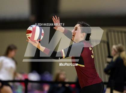 Thumbnail 1 in Mount Pisgah Christian vs. Hebron Christian (GHSA 1A Private State Finals) photogallery.