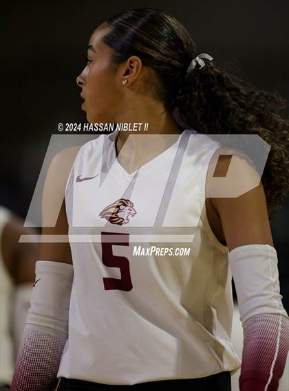 Thumbnail 1 in Mount Pisgah Christian vs. Hebron Christian (GHSA 1A Private State Finals) photogallery.
