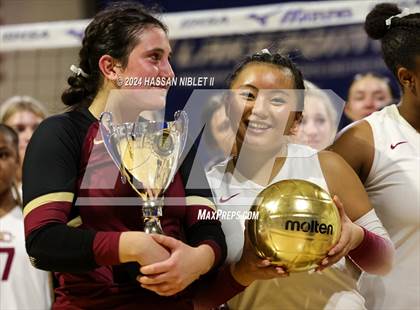Thumbnail 2 in Mount Pisgah Christian vs. Hebron Christian (GHSA 1A Private State Finals) photogallery.