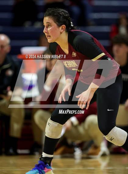 Thumbnail 2 in Mount Pisgah Christian vs. Hebron Christian (GHSA 1A Private State Finals) photogallery.