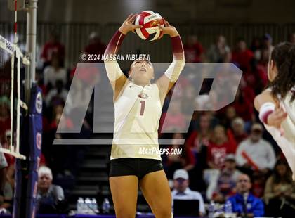 Thumbnail 2 in Mount Pisgah Christian vs. Hebron Christian (GHSA 1A Private State Finals) photogallery.