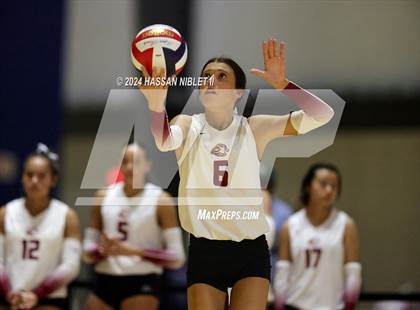 Thumbnail 2 in Mount Pisgah Christian vs. Hebron Christian (GHSA 1A Private State Finals) photogallery.