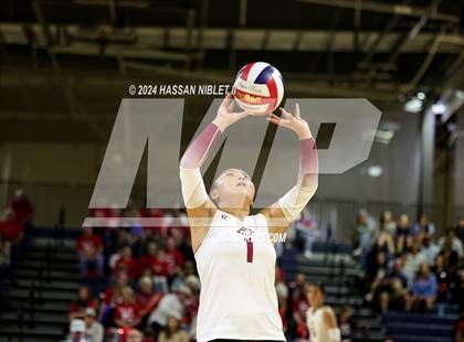 Thumbnail 2 in Mount Pisgah Christian vs. Hebron Christian (GHSA 1A Private State Finals) photogallery.
