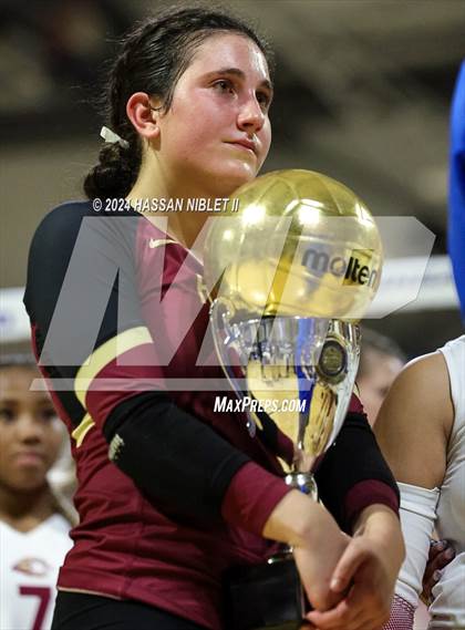 Thumbnail 1 in Mount Pisgah Christian vs. Hebron Christian (GHSA 1A Private State Finals) photogallery.