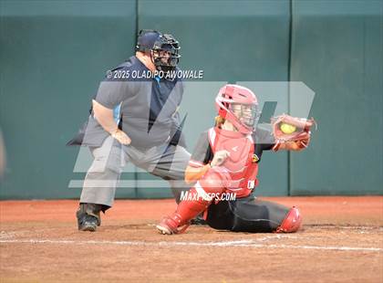 Thumbnail 1 in Melissa @ Barbers Hill (UIL Softball 5A Div 1 Final) photogallery.