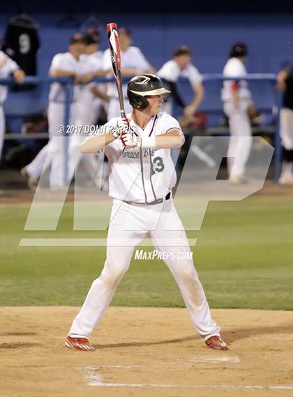 Thumbnail 2 in Grace Brethren vs. Tahquitz (CIF SS Division 4 Final) photogallery.